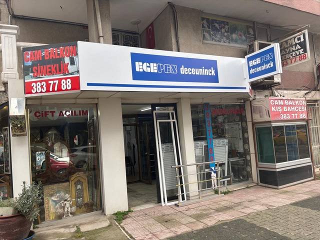 Egepen Deceuninck — Cadde cephesi kutu tabela
