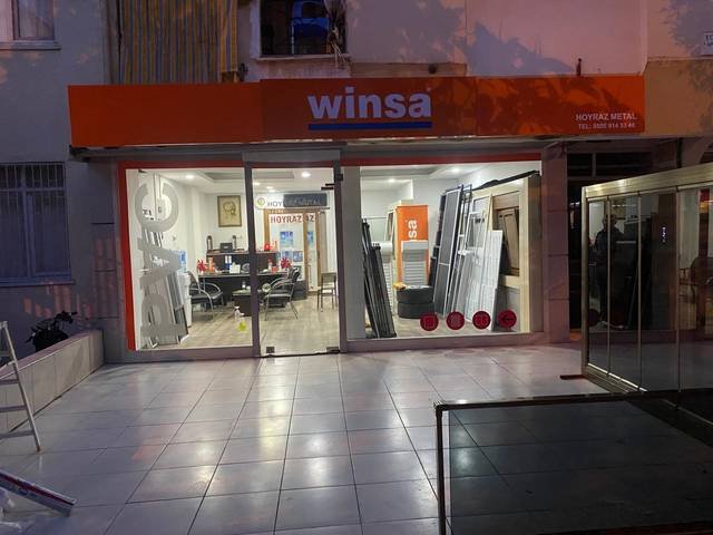 Winsa — Bayi cephe giydirme, kutu tabela